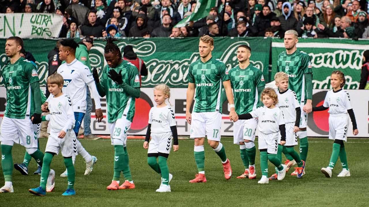 Werder Einlaufkinder Saison 2024/2025