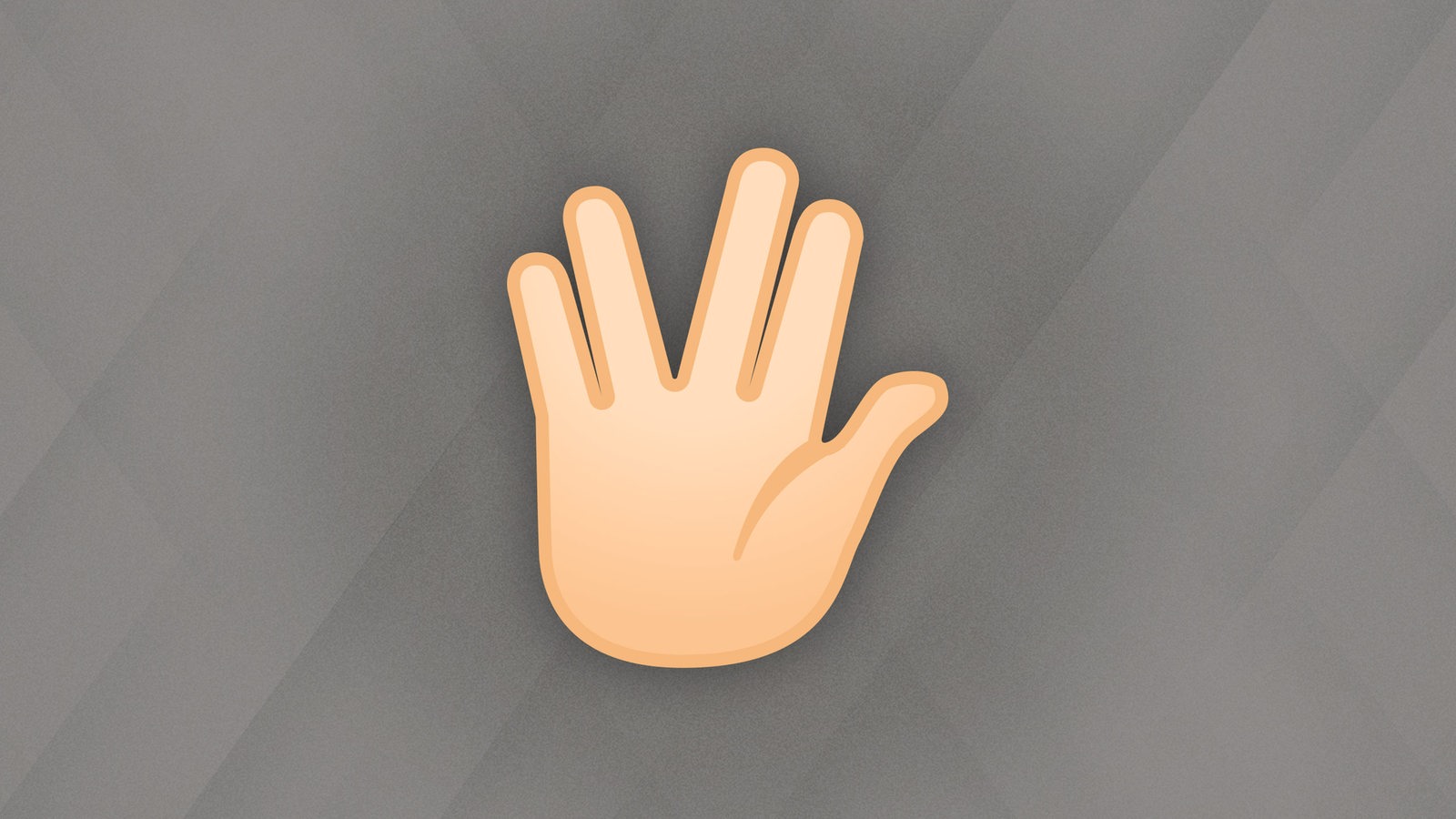 ein Hand-Emoji