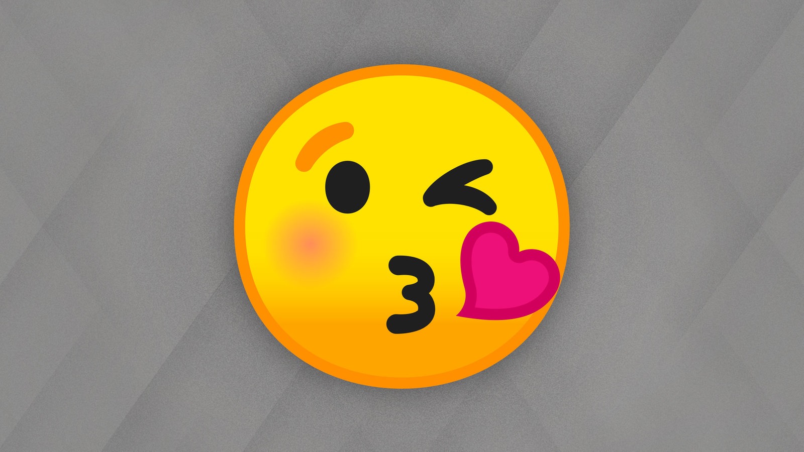 das fliegender Kuss Emoji