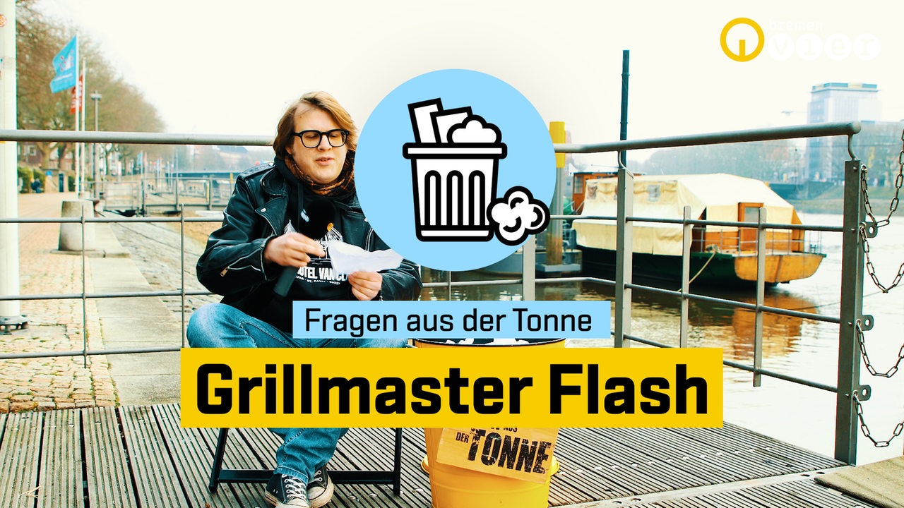 Grillmaster Flash sitzt an der Weser
