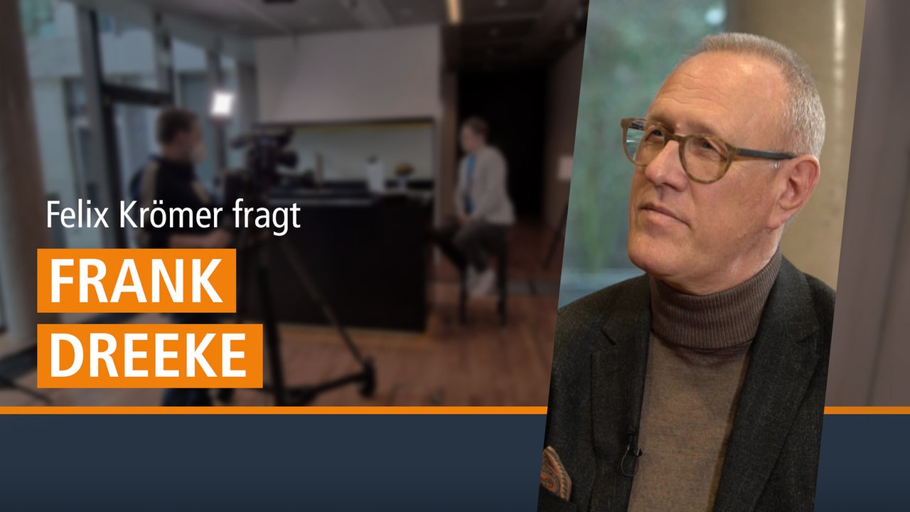 Felix Krömer fragt Frank Dreeke.