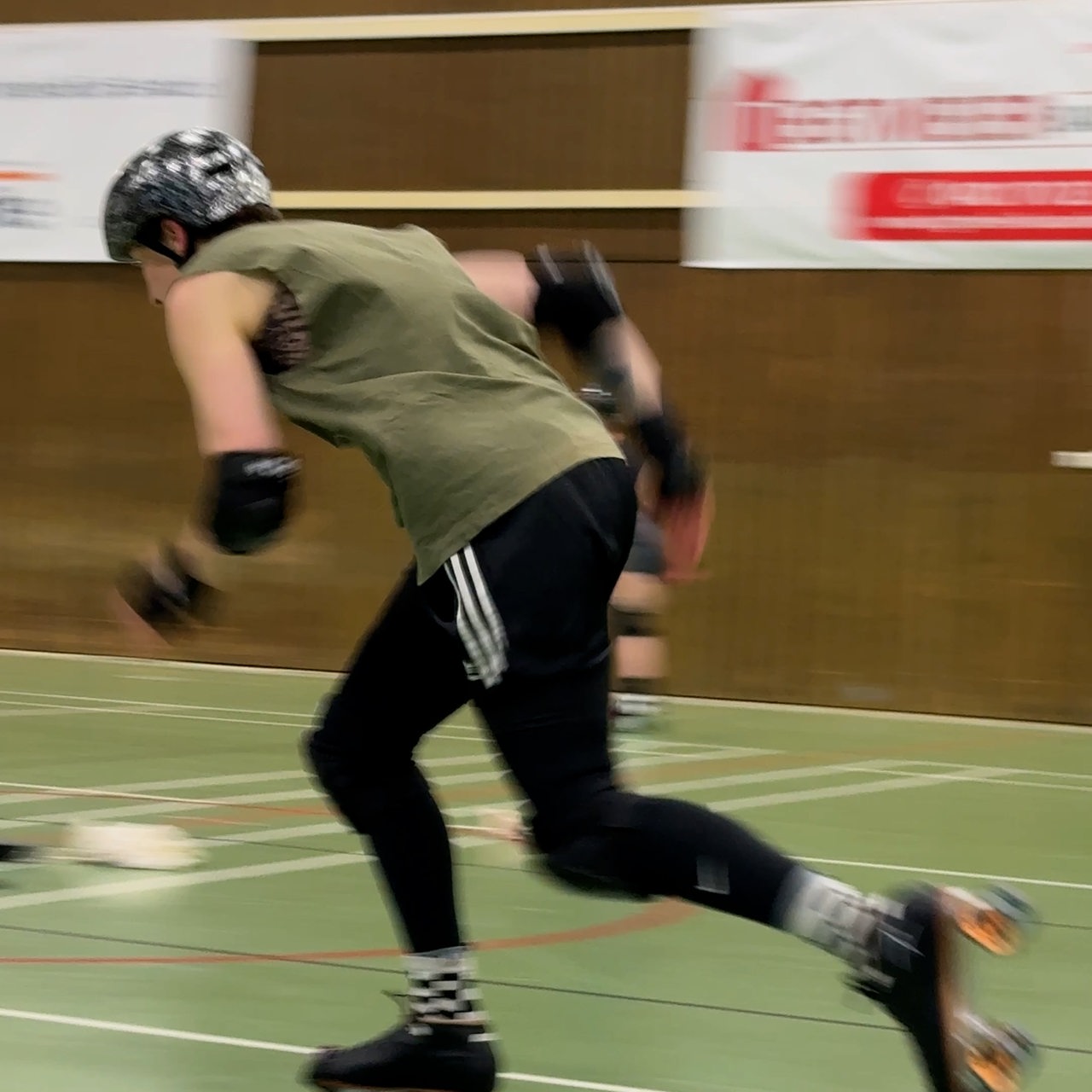 Rollerderby mit den Meatgrinders