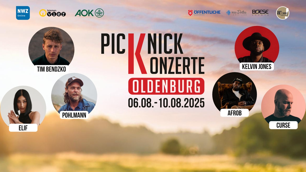 Eventteaser Picknick-Konzerte in Oldenburg