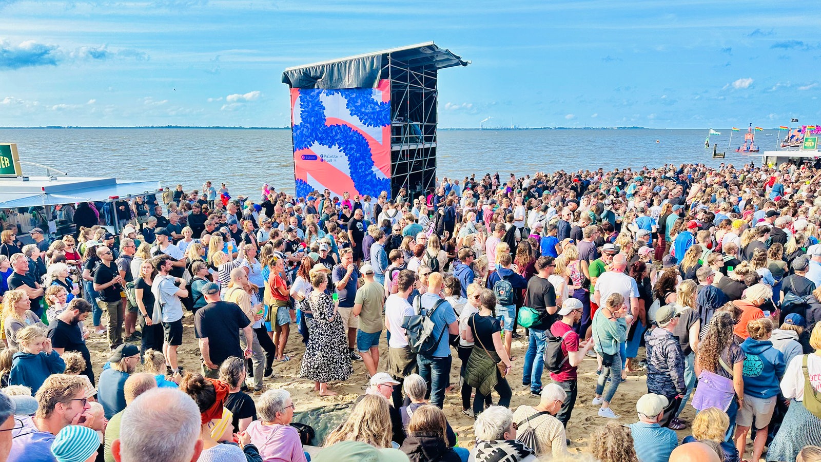 Eindrücke vom ersten Tag vom Festival "Watt en Schlick".