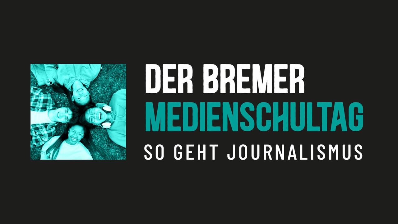 Logo: Bremer Medienschultag - So geht Journalismus